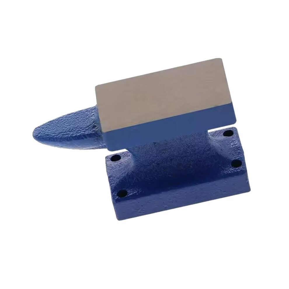 Single Horn Anvil Forged-Iron Anvil Bench Block Anvil Cast Iron Hobby Anvil Metal Forming Tool Blacksmith Forge Kit 4714226183862