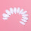 600Pièces Pointe D'ongles Blanches Pour Salons Et DIY 2