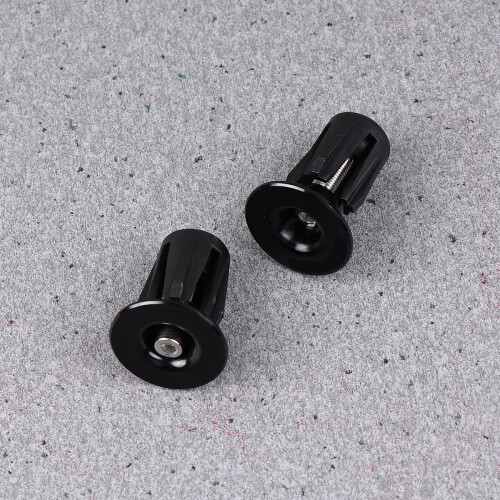 2Paires Bouchons De Guidon Noir Pour Route 2