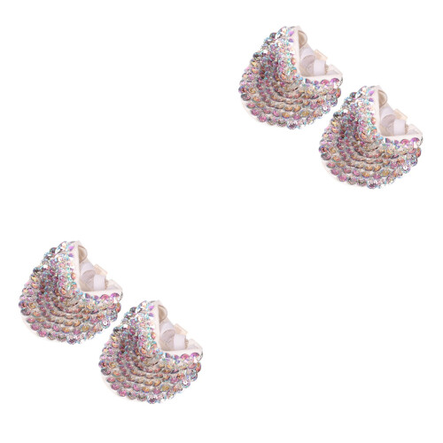 2Paires Chaussures De Danse -Semelle En Durable 2
