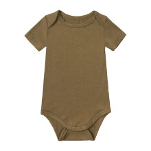 Baby Short Sleeve Bodysuit Baby: Ultra Soft Bodysuits for Newborns, Boys, Girls, and - Stylish, Comfortable Brown 18-24 Months