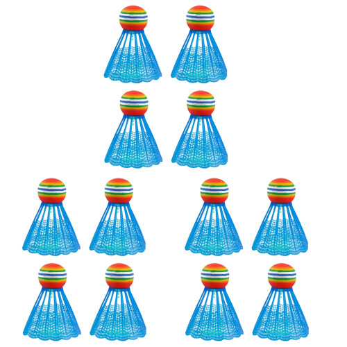 12Pièces Volants De Badminton LED Pour Jeu De Loisirs 1