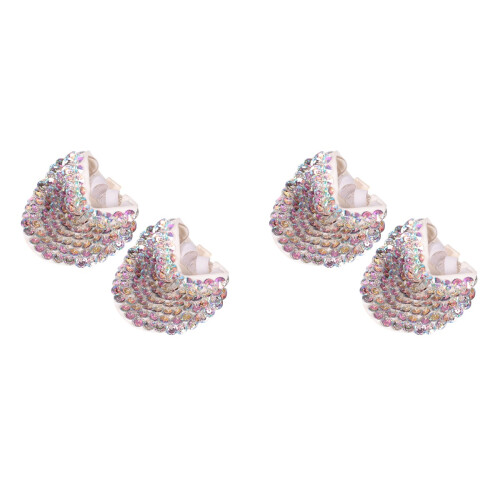 2Paires Chaussures De Danse -Semelle En Durable