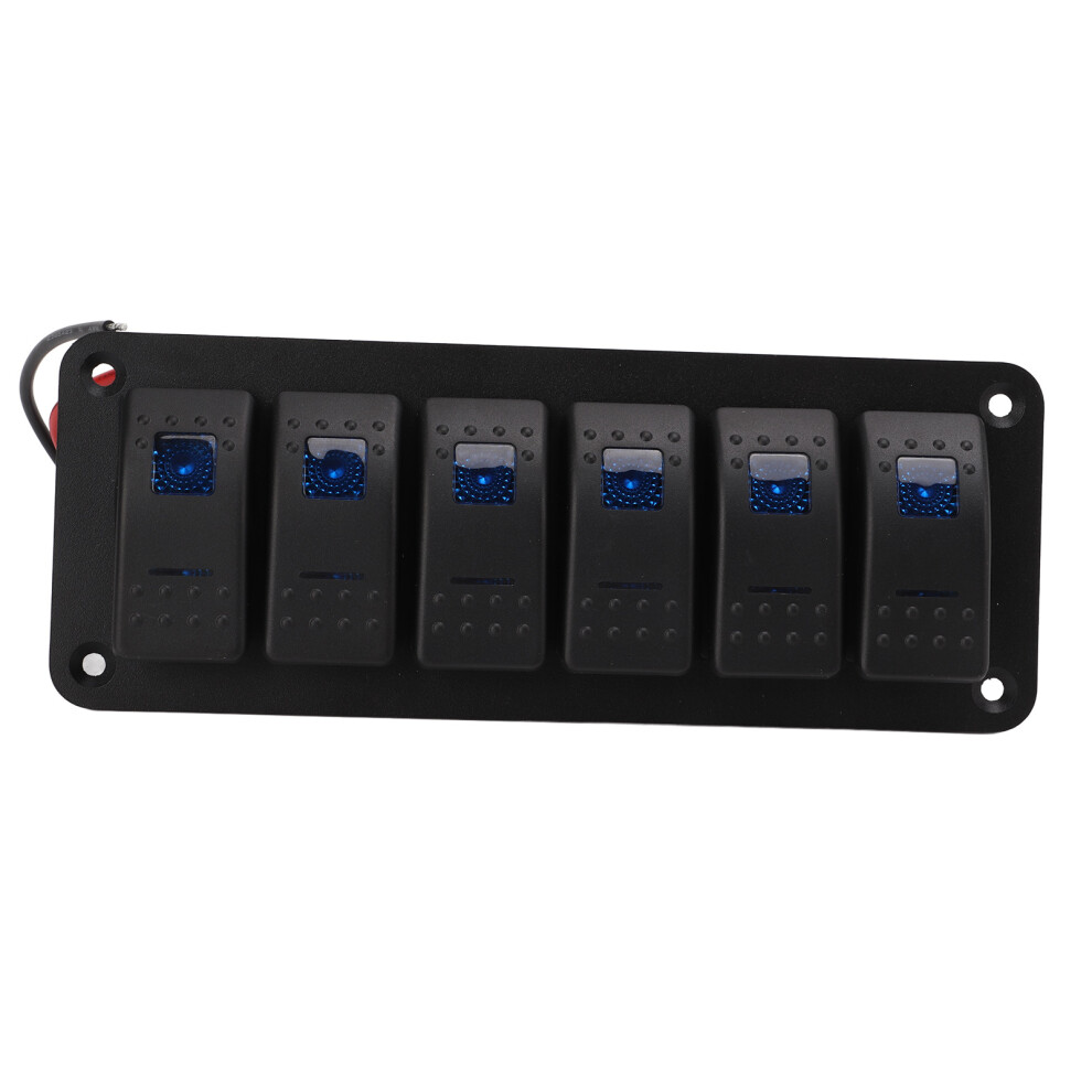 Ip65 6 Gang Rocker Switch Panel 7790334721254