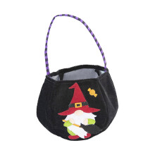Halloween Pumpkin Candy Bags for Kids – Non-Woven Trick or Treat Buckets, Costume Party Favors (Compatible with Standard Treat Sizes)