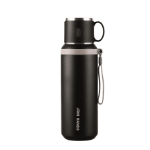 316 Stainless Steel Fitness Sports Vacuum Bottle with handle, Large Capacity Macaron Thermal Mug/14/20/27/37oz
