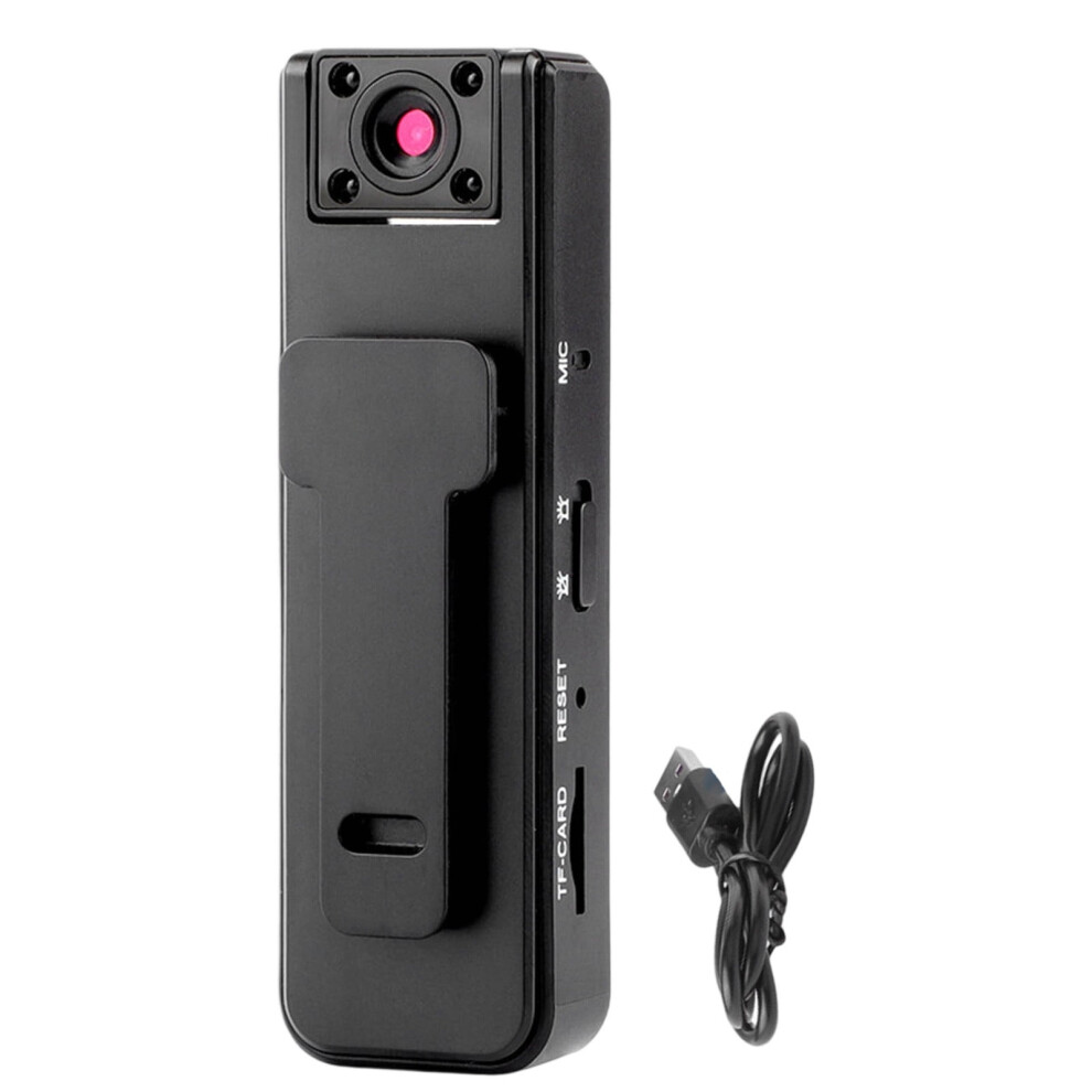 Mini Body Cam With 180 Rotating Lens, Hd 1080P, Night Vision & Motion Detection Â Compatible With Vlogging & Law Enforcement 9009879648321