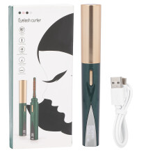 Stylish Compact Heated Eyelash Curler USB Powered Electric Curling Device For Women With Long-Lasting Curling Effect And Intelligent Memory