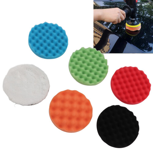 7 Zoll Set Polierschwamm Groß 1