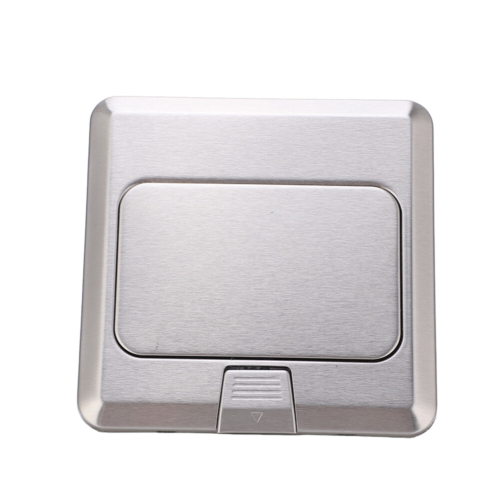 Waterproof Floor Socket J10 16A 250V Aluminum Alloy Ip40 Silver 3531387704979