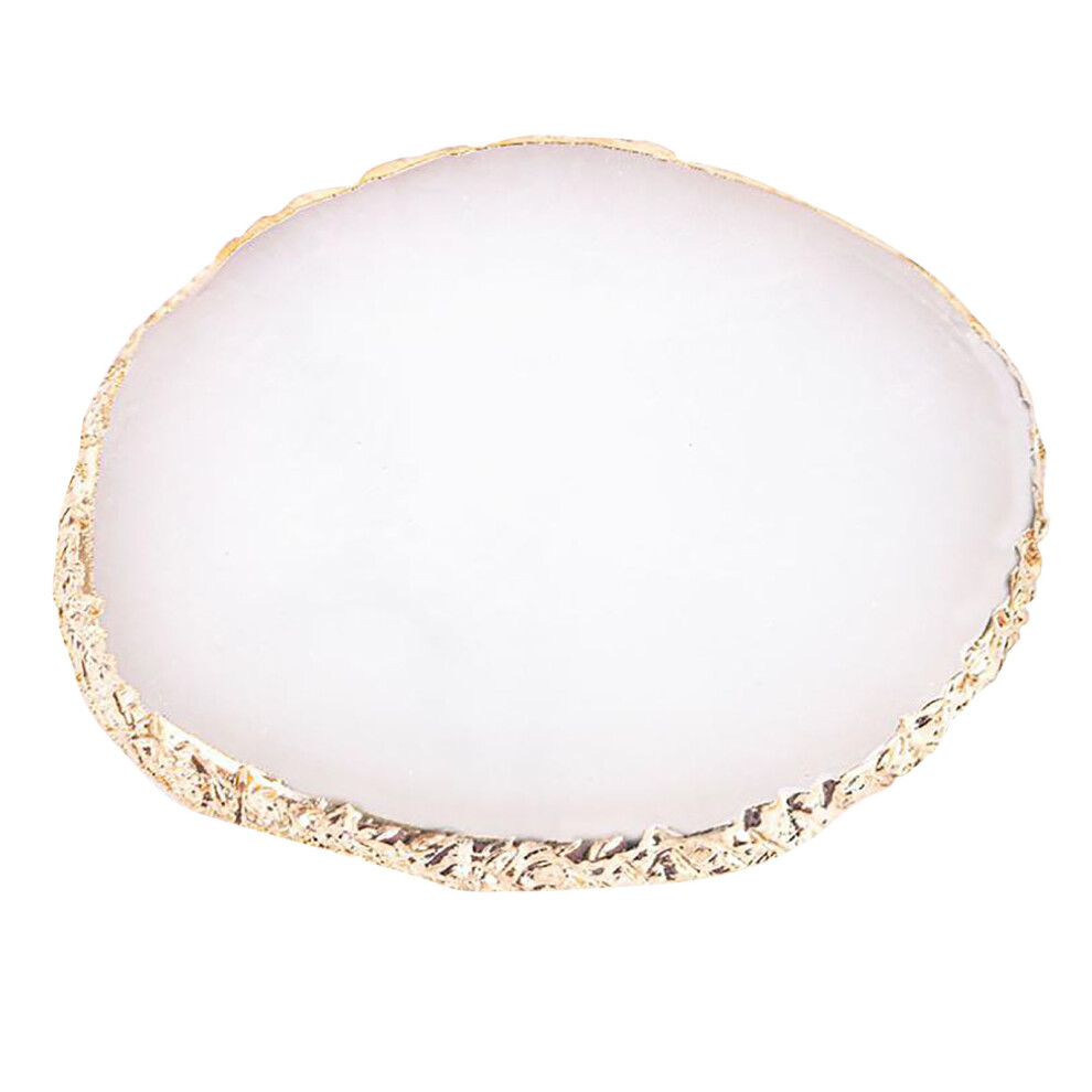 Gold Luxurious Agate Resin Display Palette