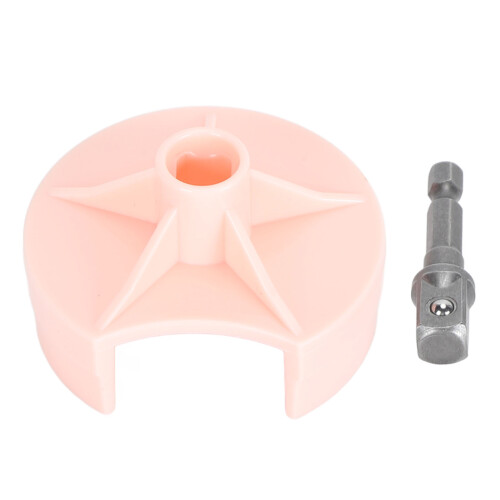 Pink Knitting Machine Adapter 4.9 cm Hex Bit 1 Set 2