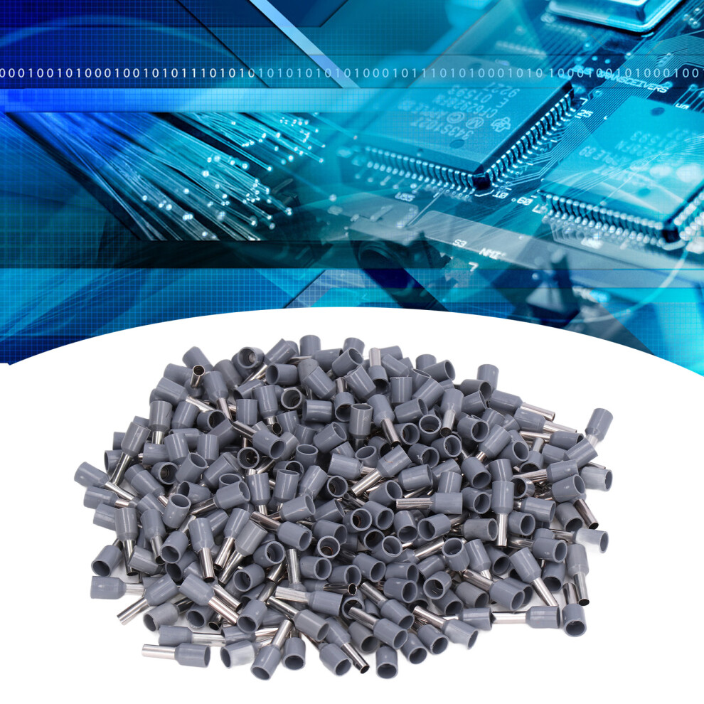 1000Pcs Insulated Ferrule 12 Awg Electrical Pin Crimp Terminal Kit 8231390489072