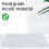 Acrylic Cutting Board 45x40x3 cm Clear Counter Lip 4
