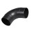 4 in. 90 Degree Elbow - ABS Plastic Right Angle Dust Collector Connector 1