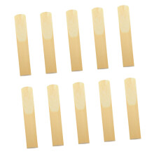 10Pcs Light Strength 2.0 Clarinet Reeds 70x12mm for Clear Sound