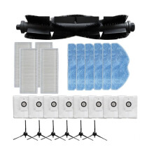 Main Brush Filter Mop Pad Wipe Dust Bag Side Brush for EZVIZ RE4 /RE5 Part Vacuum Cleaner Sweeper Accessories