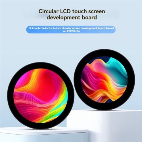 Waveshare 3.4inch LCD TouchScreen Display 800x800 IPS Panel ESP32-P4 Development Board Supports DeepSeek AI Voice Interaction 2