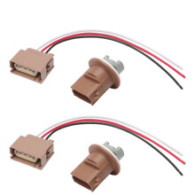 2 Stück Rücklicht-Bremslicht-Signalleuchtenfassung mit Kabelbaum für Duty für  für  F-150 F-250 F-350 Super YF1Z13411CA