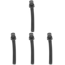 4Pièces Accessoires Bouchons Réservoir Aluminium Noir Ventilés