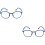 2Pièces Lunettes Anti- Enfant Flexible 6