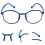 2Pièces Lunettes Anti- Enfant Flexible 9