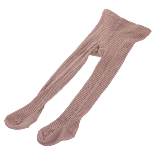 1Paire Collants Stretch Coton Café Confortables Protection Froid