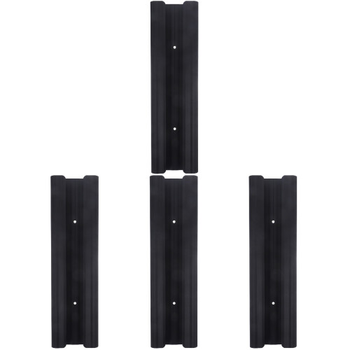 4Pièces Support Verres À Vin Compact Acier Noir Usage