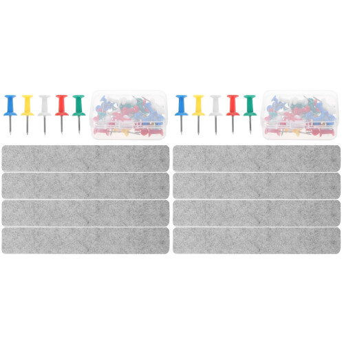 2Ensembles Bandes Tableau En Feutre Pour Mur Décoratif