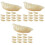 45Pièces Figurines Raviolis Simulés PVC Accessoires Décor 4