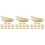 45Pièces Figurines Raviolis Simulés PVC Accessoires Décor 5