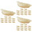45Pièces Figurines Raviolis Simulés PVC Accessoires Décor 7