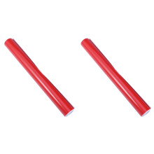 2Pièces Film Auto PVC Rouge Autocollant Étanche Souple Sans Bulles