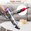 Replacement Trigger Assembly for  V10/V11/SV12/SV14 Vacuum Attachments Click-in Battery Type Trigger  Button 2
