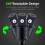 4PCS Right Angle Drill Attachment Impact Grade Power Hand Tool Driver Rotatable Socket Adapter Extension Set 6
