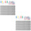 2Ensembles Bandes Tableau En Feutre Pour Mur Décoratif 7