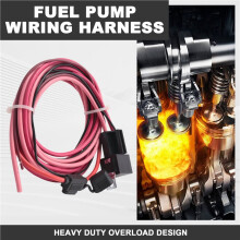 Universal Electric Fuel Pump Wiring Harness Relay Kit 40A Waterproof Relay Kit 12V P/N 30247