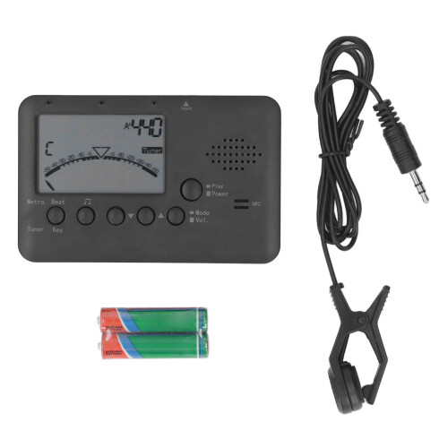 Wind Instrument Tuner 750mAh ABS 2xAAA 30-280 BPM 2
