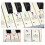 Piano Keyboard Stickers - Transparent 37-88 Keys 4