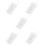 5Ensembles Floss Picks Blancs Jetables Pour Dentaires 9