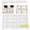 Piano Keyboard Stickers - Transparent 37-88 Keys 7