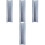 4Pièces Range-Verres À Vin Compact En Acier Inoxydable Sous 2