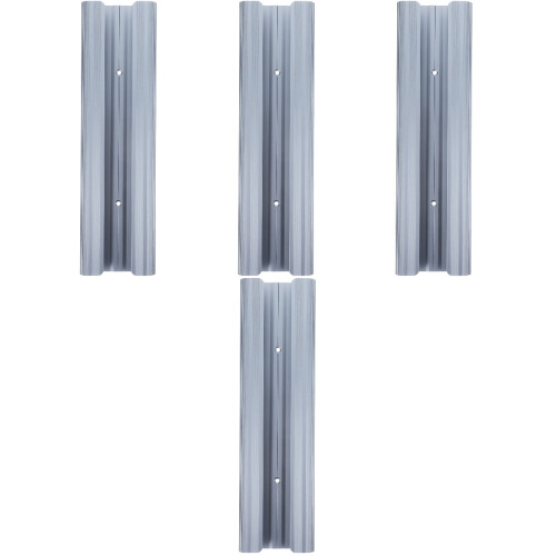4Pièces Range-Verres À Vin Compact En Acier Inoxydable Sous 1