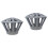 2Pièces Couvre-Gouttière Gris, Évite Bouchages, Drainage Rapide 5