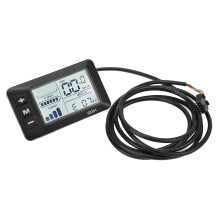 Elektrisches Fahrrad LCD-Display 36V/48V Lithiumbatteriemessgerät mit Hintergrundbeleuchtung