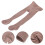 1Paire Collants Stretch Coton Café Confortables Protection Froid 9