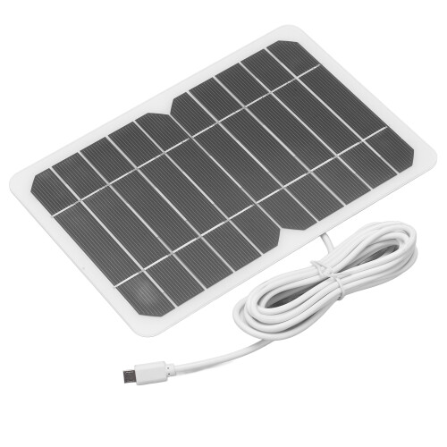 5V 5W Solar Panel with Micro USB Output for Mobile Phone Charging DIY Kit 2
