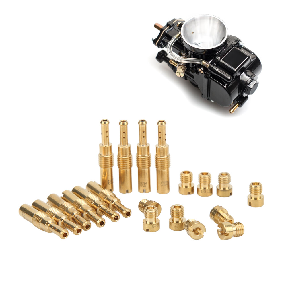 20Pcs Main & Slow Jet Kit For Pwk Cvk Oko Polini 21-34Mm Carbs 7891387706905