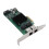 Network Interface Card with Intel82576Controller, Dual RJ45Port Ethernet Adapter for High Speed Connection, Dust Proof Shockproof Design for 4