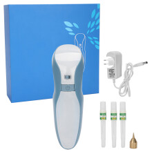 Spot Removal Pen Touch Sensor Switch Brightness Adjustable LED Display Ceramic Blade Inspired Skin Tag Remover with Quiet Operation for Facial and